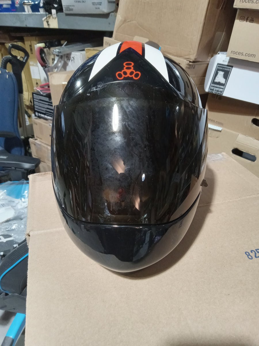 Triple 8 racer sales helmet