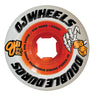 OJ Wheels Double Duro Mini Combo 54mm 99a/95a - White/Orange (Set of 4) 15OFF all longboardsproducts all skateboards products boards products LAFC Longboard Skateboard Wheels