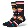 Stance Cloaked Crew Socks - Washed Black all clothing accessories Skateboard Socks TEMP