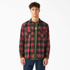 Dickies X Spitfire Flannel LS Shirt - Red Ochre all cloathing products all men clothing products Hoodies & Sweatshirts klaviyo MEN TEMP