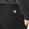 Dickies X Spitfire Twill Flannel Cuff Pants - Black all cloathing products all men clothing products MEN Pants TEMP