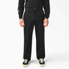 Dickies X Spitfire Twill Flannel Cuff Pants - Black all cloathing products all men clothing products MEN Pants TEMP