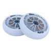 River Wheels ″Blizzard″ Rapid 115x30mm - White on Raw (Pair) 15OFF all scooter parts all scooters products Scooter Parts Wheels