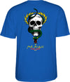Powell Peralta Mike McGill Skull & Snake T-shirt - Royal Blue 15OFF mcgill t-shirts