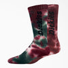 Dickies Tie-Dye Crew Socks - Wine Tie-Dye all clothing accessories Socks TEMP