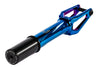 Ethic Merrow V3 Fork HIC - Chrome Blue 15OFF all scooter parts all scooters products Fork Scooter