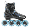 Roces Helium II W Tif Inline Skates Complete - Black/Azure all inline skates products all skates products clearance