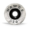 Hawgs Supremes Wheels 70mm 78a - Grey/White (Set of 4) 15OFF all longboardsproducts boards products LAFC Longboard Wheels
