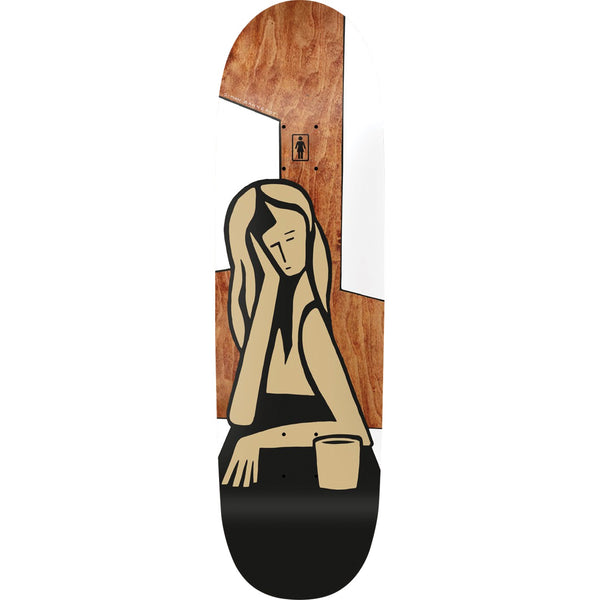 Girl Simon Bannerot Contemplation Skateboard Deck - 9.0