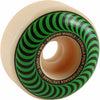 Spitfire Wheels F4 Classic Swirl 52mm 101a - White/Green (Set of 4) 15OFF all skateboards products boards products Skateboard skateboard wheels