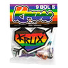 Krux Krome Hardware 1″ Phillips - Rainbow 15OFF all boards products accessories boards products bolts parts Skate Hardware