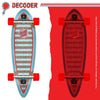 Santa Cruz Decoder Wave Pintail Cruiser Complete - 9.20″ 15OFF all cruisers products boards products klaviyo Skateboard