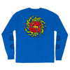 Slime Balls SB Logo Long Sleeve Mens T-Shirt - Royal Blue 15OFF all cloathing products all men clothing products MEN t-shirts