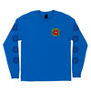 Slime Balls SB Logo Long Sleeve Mens T-Shirt - Royal Blue 15OFF all cloathing products all men clothing products MEN t-shirts
