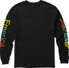 Emerica X Santa Cruz Logo Drop Long Sleeve T-Shirt - Black 15OFF all cloathing products all men clothing products emerica tee MEN t-shirts tee