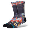 Stance La Mara Crew Socks - Black all clothing accessories Skateboard Socks TEMP