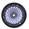 Root Industries 110mm X 24mm Lotus Wheels - Black/Blu-ray (Pair) 15OFF all scooter parts all scooters products Scooter Parts scooter wheels