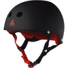 Triple 8 Sweatsaver Helmet - Black Rubber/Red 15OFF all bikes products all boards products accessories all scooters products all skates products bikes protective gear boards products boards protective gear products Helmets klaviyo protective gear