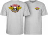 Powell Peralta Winged Ripper T-shirt - Gray 15OFF all cloathing products t-shirts YOUTH youth clothing