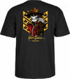 Powell Peralta Kevin Harris Mountie T-shirt - Black 15OFF bones wheels MEN t-shirts YOUTH