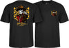 Powell Peralta Kevin Harris Mountie T-shirt - Black 15OFF bones wheels MEN t-shirts YOUTH