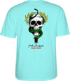 Powell Peralta McGill Skull and Snake T-shirt - Celadon 15OFF mcgill MEN t-shirts YOUTH