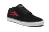 Lakai Shoes Fura High Kids - Black/Red Suede 15OFF all shoes products lakai MEN shoes skate shoes YOUTH
