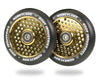 Root Industries HoneyCore Wheels 110mm - Black/Gold Rush (Pair) 15OFF all scooter parts all scooters products Scooter Parts scooter wheels
