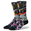 Stance Warped Pilot Crew Socks - Black all clothing accessories Socks TEMP