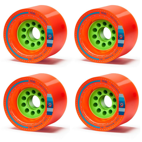 Orangatang Kegel Longboard Wheels 80mm 80a - Orange