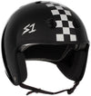 S1 Retro Lifer Helmet - Black Gloss/White Checkers 15OFF all bikes products all boards products accessories all scooters products all skates products bikes protective gear boards products boards protective gear products Helmets klaviyo protective gear