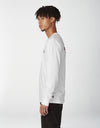 Dickies Villani Drunkula Long Sleeve T-Shirt - White all cloathing products all men clothing products MEN t-shirts TEMP