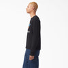 Dickies Skateboarding Logo Graphic Long Sleeve T-Shirt - Black all cloathing products all men clothing products klaviyo MEN t-shirts TEMP