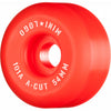 Mini Logo Wheels A-Cut "2" 54mm 101a - Red (Set of 4) 15OFF all skateboards products boards products bones wheels Skateboard Wheels