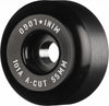 Mini Logo Wheels A-Cut "2" 55mm 101a - Black (Set of 4) 15OFF all skateboards products boards products Skateboard Wheels