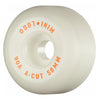 Mini Logo Wheels A-Cut "2" 58mm 90a - White (Set of 4) 15OFF all skateboards products boards products bones wheels Skateboard Wheels