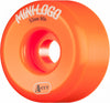 Mini Logo Wheels A-Cut 53mm 90a - Orane (Set of 4) 15OFF bones wheels Skateboard Wheels