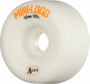 Mini Logo Wheels A-Cut 55mm 101a - White (Set of 4) 15OFF bones wheels Skateboard Wheels