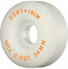 Mini Logo Wheels C-Cut "2" 54mm 101a - White (Set of 4) 15OFF all skateboards products boards products Skateboard Wheels