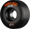 Mini Logo Wheels C-Cut 53mm 101a - Black (Set of 4) 15OFF all skateboards products boards products bones wheels Skateboard Wheels