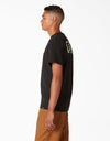Dickies Skateboarding Split Graphic T-Shirt - Black (BK) all cloathing products all men clothing products MEN t-shirts TEMP