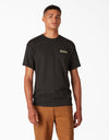 Dickies Skateboarding Split Graphic T-Shirt - Black (BK) all cloathing products all men clothing products MEN t-shirts TEMP