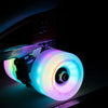 Moxi Cosmo Glow Roller Skate Wheels 62mm - White Rain Glow (4 Pack) 15OFF all quad skates products all skates products