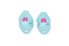 Moxi Beach Bunny Twinkle Toe Caps - Sky Blue 15OFF all quad skates products all skates products Toe Caps