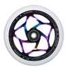 Envy Tri Bearing Scooter Wheels 120mm x 30mm - Oil Slick/White (Pair) 15OFF all scooter parts all scooters products Scooter Parts Wheels