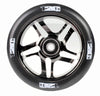 Envy 5 Spoke Scooter Wheel 120mm - Black Chrome (Pair) 15OFF all scooter parts all scooters products Scooter Parts Wheels